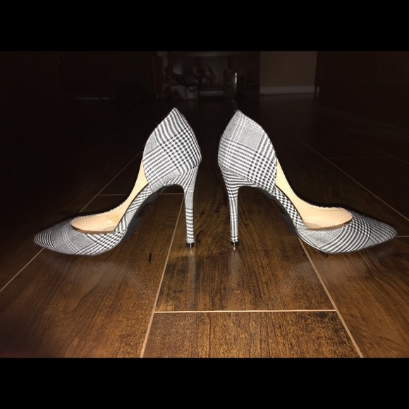 Plaid d’Orsay heels - Picture 3 of 4